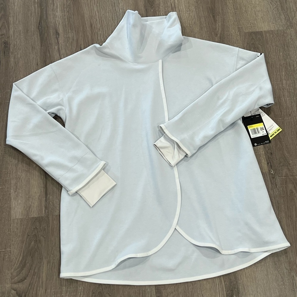 NWT Small Nike Training Maternity Tube Collar Reversible Dri-Fit Sweater